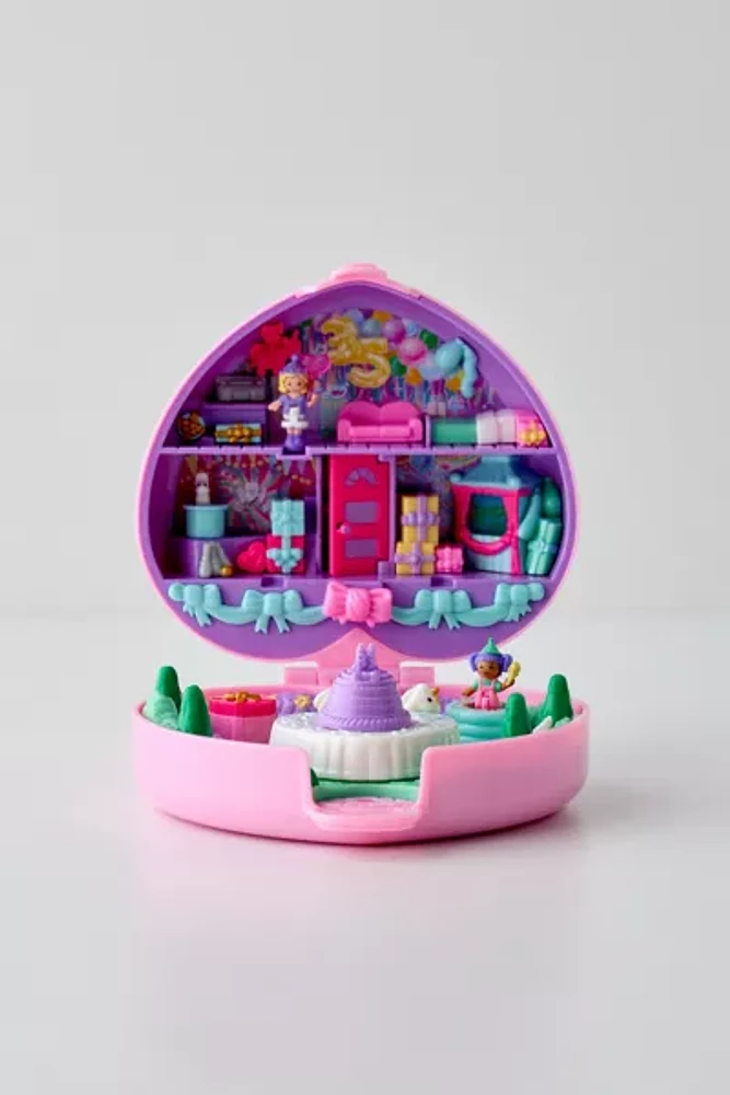 Mattel Polly Pocket Birthday Partytime Stamper Compact Set