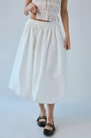Kimchi Blue Maggie Bubble Hem Midi Skirt