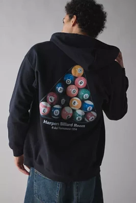 Feel Lucky Billiards Full Zip Hoodie Sweatshirt