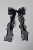 Inez Chiffon Ribbon Hair Bow Clip