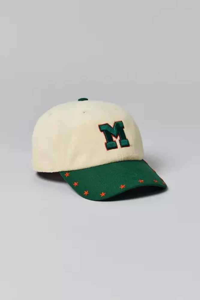 Mitchell & Ness NCAA University Of Miami Dune Dad Hat