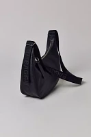 BAGGU Medium Recycled Leather Crescent Bag