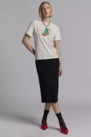 Kewpie Holiday Graphic Slim Tee