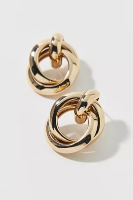 Adriana Statement Twist Hoop Earring