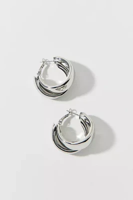 Gabriella Statement Double Hoop Earring