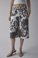 The Ragged Priest Cow Hide Print Jort