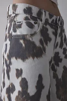 The Ragged Priest Cow Hide Print Jort