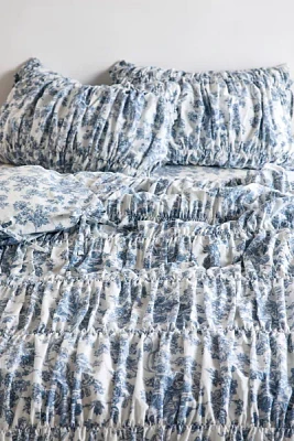 Printed Cinched Core Duvet Cover
