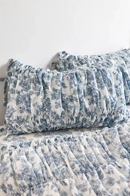 Printed Cinched Core Sham Set