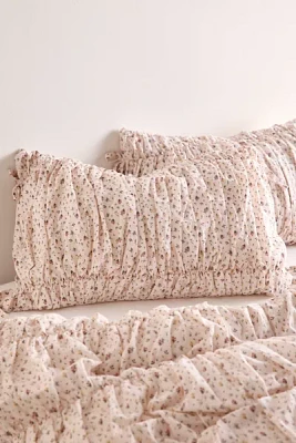 Printed Cinched Core Sham Set