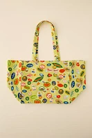 Mia Patterned Market Tote Bag