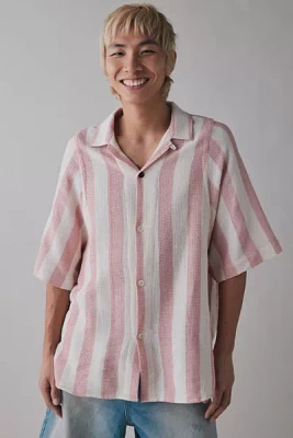 KARDO Yusuke Striped Woven Cotton Shirt