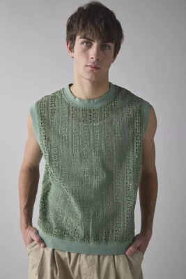 KARDO Noto Embroidered Cotton Tank Top