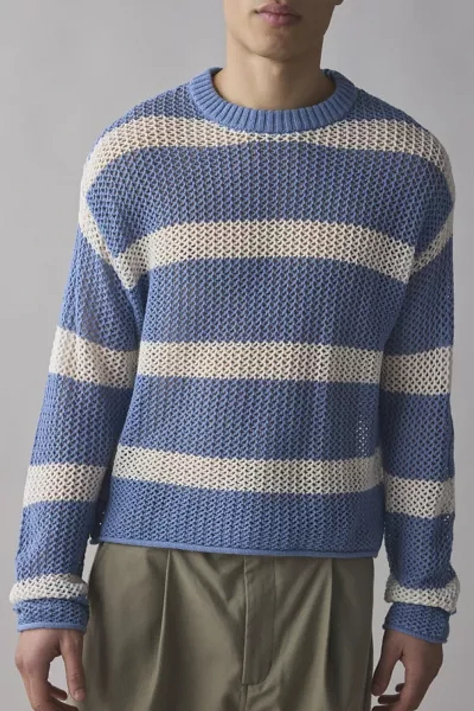 UO Mateo Striped Crew Neck Sweater