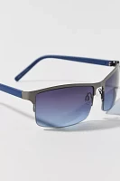 Rickey Metal Shield Sunglasses