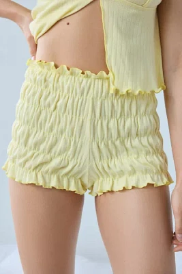 Out From Under Piper Perfect Pointelle Shirred Bloomer Short