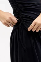 Silence + Noise Eliza Drop Waist Midi Dress