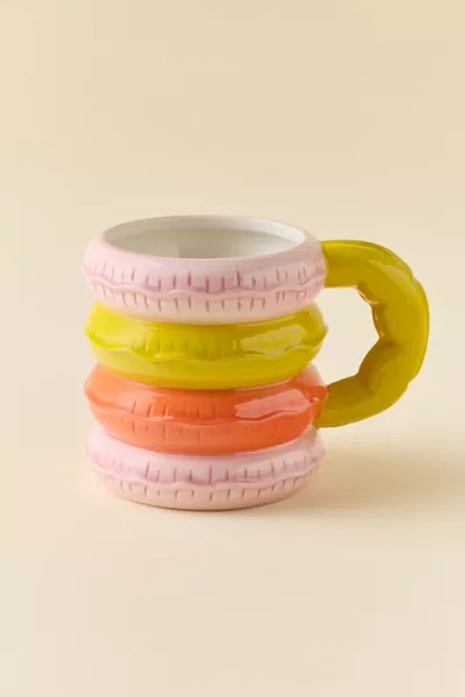 Inflatable Tube Pool Floatie Ceramic Mug