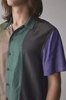 FRIED RICE Paneled Short Sleeve Shirt