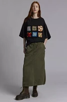 THE SERIES X Urban Renewal Granny Square Oversized Tee