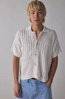 UO Norwich Patchwork Polo Sweater