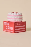 Decadent Cake Shape Portable Vinyl LED Table Lamp