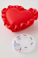 Ruffled Heart Shape Storage Case