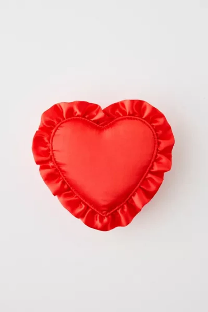 Ruffled Heart Shape Storage Case