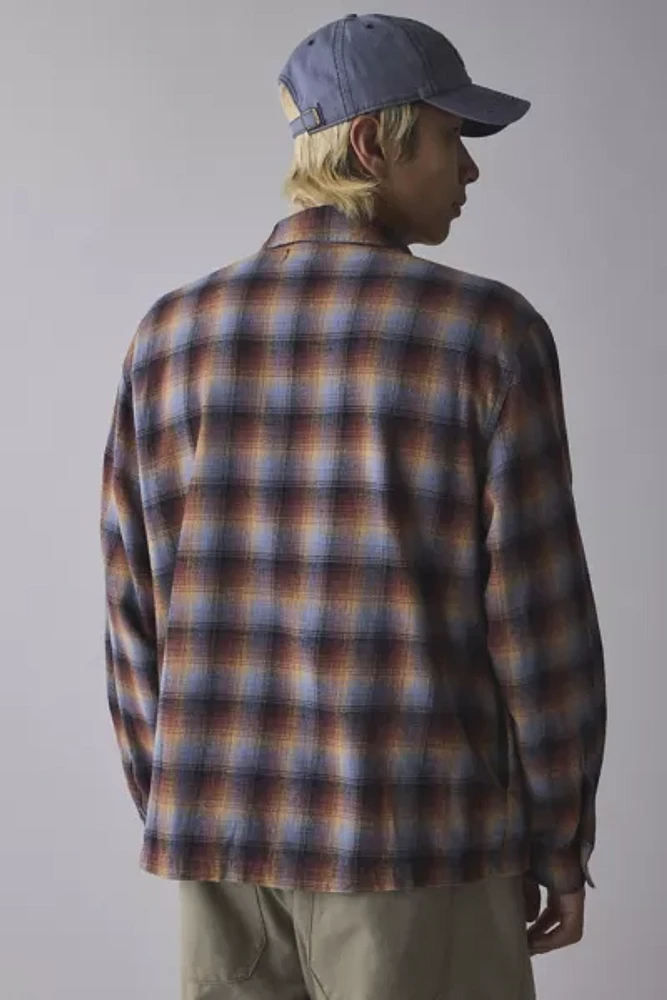 Stan Ray Zip Plaid Flannel Shirt
