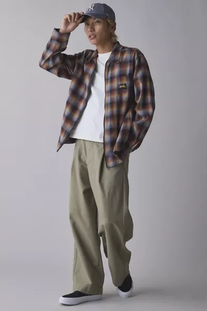 Stan Ray Zip Plaid Flannel Shirt