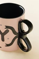 Miffy Bow Handle Ceramic Mug