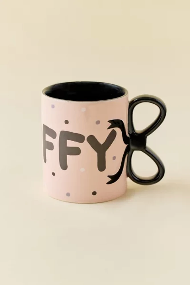 Miffy Bow Handle Ceramic Mug