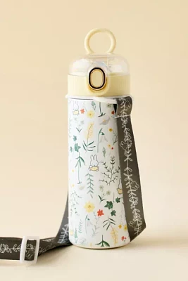 Miffy Stainless Steel 16 oz Water Bottle & Travel Sling