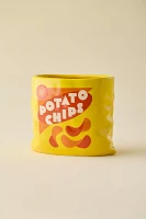 ban.do Potato Chip Bag Shape Ceramic Vase