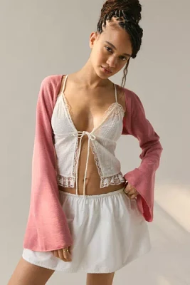 ReMADE By UO Remnants Textured Knit Shrug Top