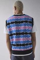 Coney Island Picnic Get Range Striped Sweater Vest