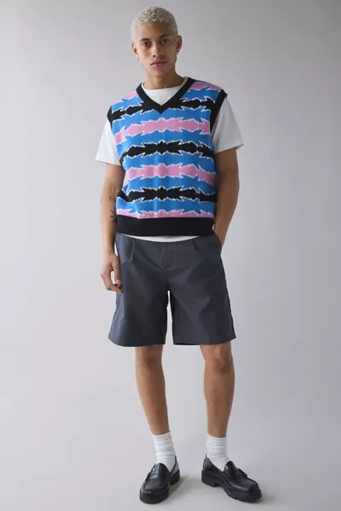 Coney Island Picnic Get Range Striped Sweater Vest