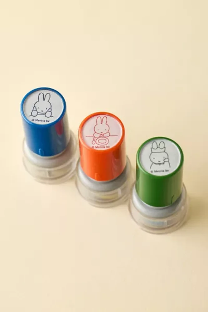 Miffy Icon Self-Inking Stamp 3-Pack