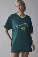 1998 France Oversized V-Neck Jersey Tee