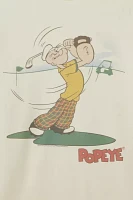 Popeye Golf Swing Graphic Tee