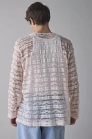 David Catalán Lace Long Sleeve Tee