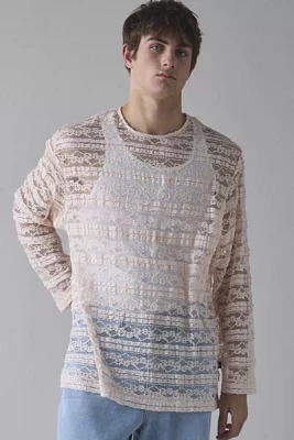 David Catalán Lace Long Sleeve Tee