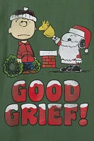 Peanuts Good Grief Holiday Graphic Tee