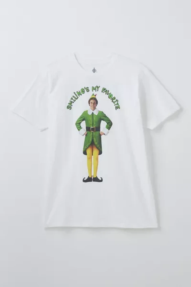 Buddy The Elf Smiling's My Favorite Graphic Tee