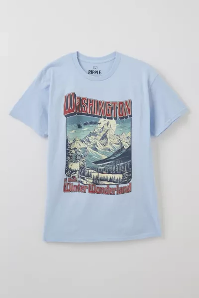 Washington Winter Wonderland Graphic Tee