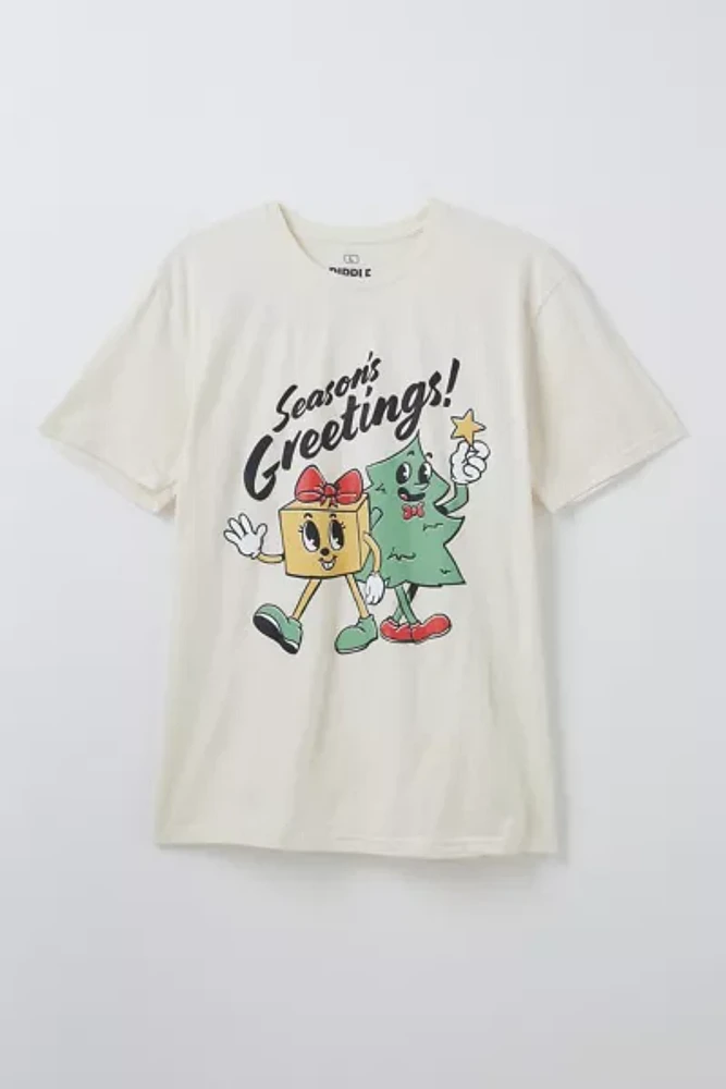 Season’s Greetings Cotton Graphic Tee