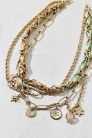 Syd Ribbon Chain Layered Necklace