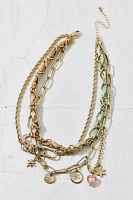 Syd Ribbon Chain Layered Necklace