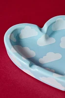 A Shop Of Things Cloudy Sky Heart Shaped Ashtray