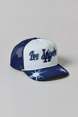 Mitchell & Ness MLB Los Angeles Dodgers Airbrush Trucker Hat